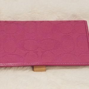 Coach Checkbook/Pen Holder